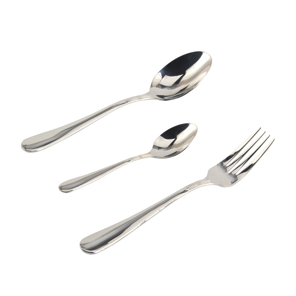 Stainless Steel Mirror Polished Tableware Set for Home Kitchen Restaurant Party,Spoon& fork