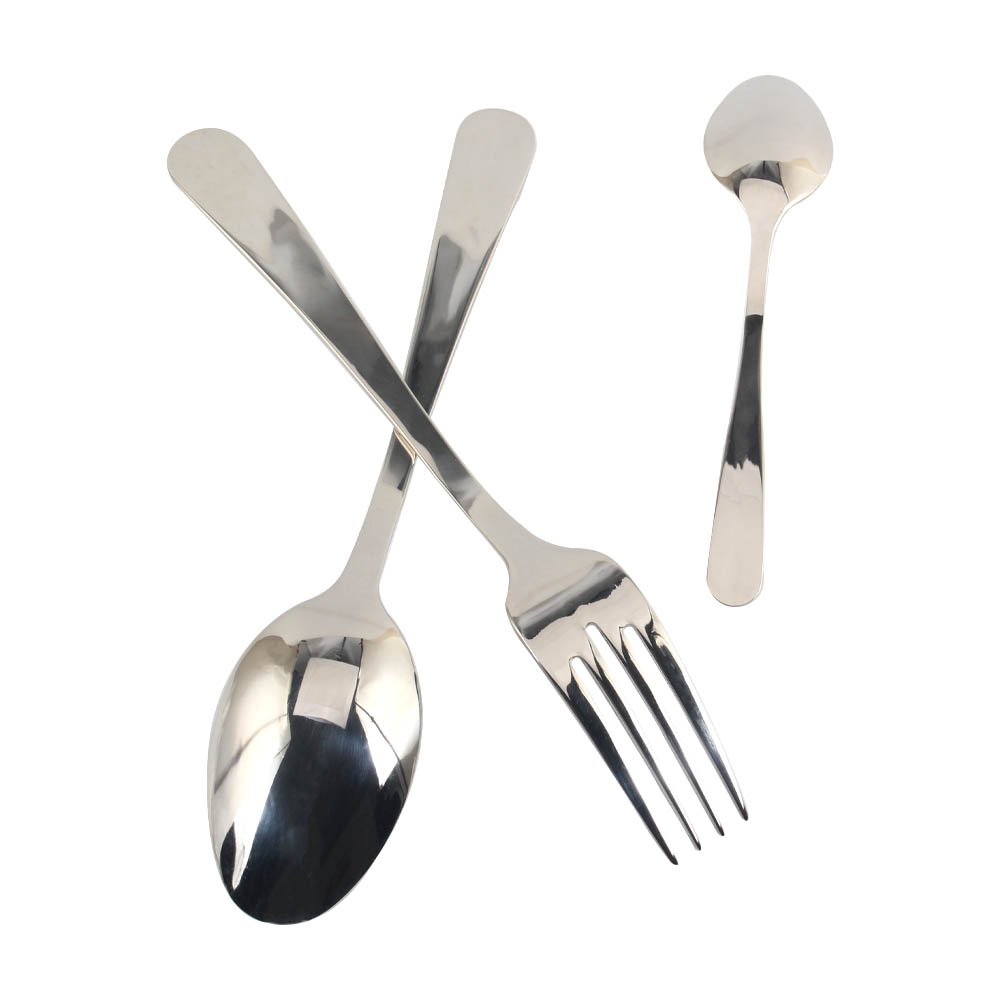 Stainless Steel Mirror Polished Tableware Set for Home Kitchen Restaurant Party,Spoon& fork