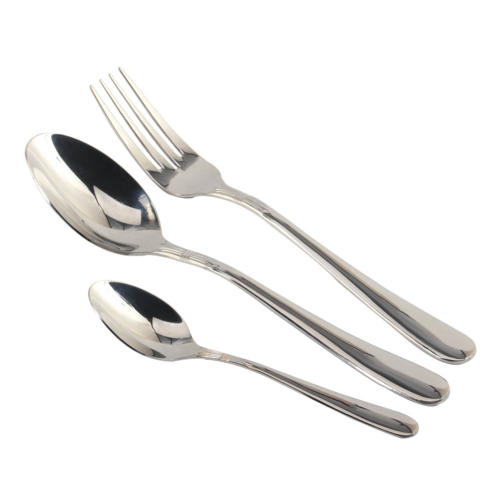 Stainless Steel Mirror Polished Tableware Set for Home Kitchen Restaurant Party,Spoon& fork