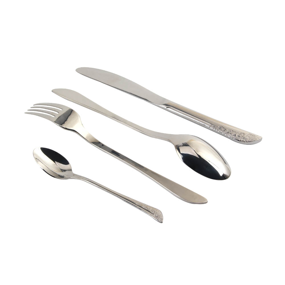 Stainless Steel Mirror Polished Cutlery Set Include Forks Spoons Knives, Mirror Polished Tableware Set