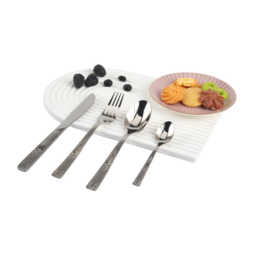 Stainless Steel Mirror Polished Cutlery Set Include Forks Spoons Knives, Mirror Polished Tableware Set