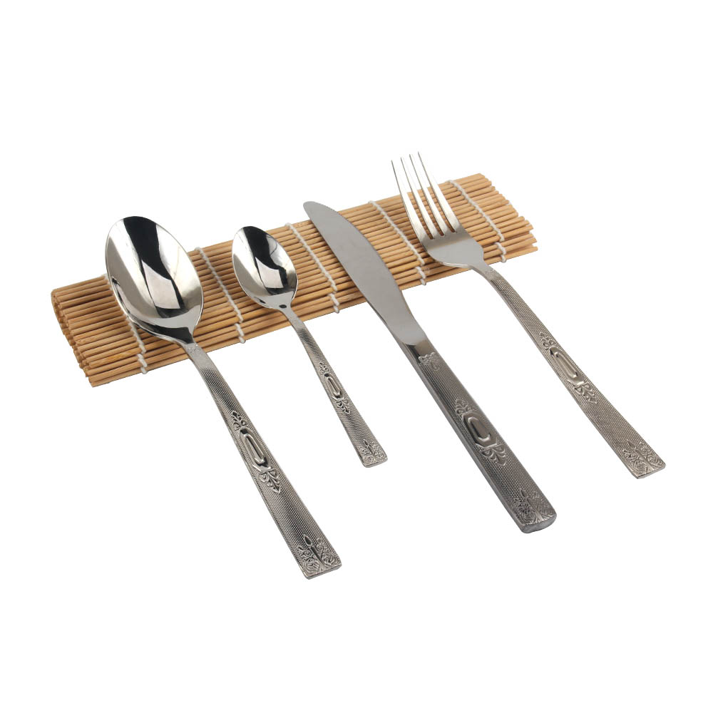 Stainless Steel Mirror Polished Cutlery Set Include Forks Spoons Knives, Mirror Polished Tableware Set