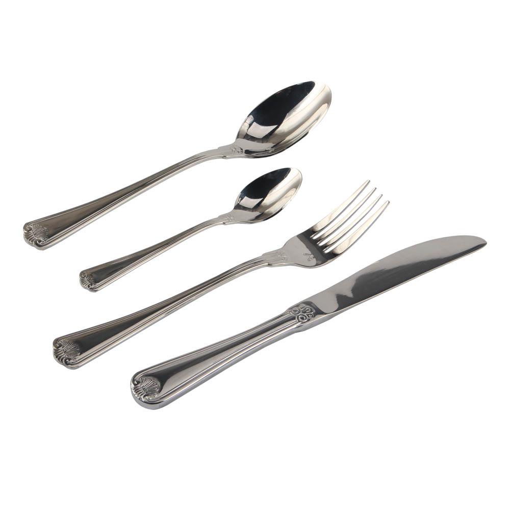 18/10 Stainless Steel, Silverware Set with Serving Utensils