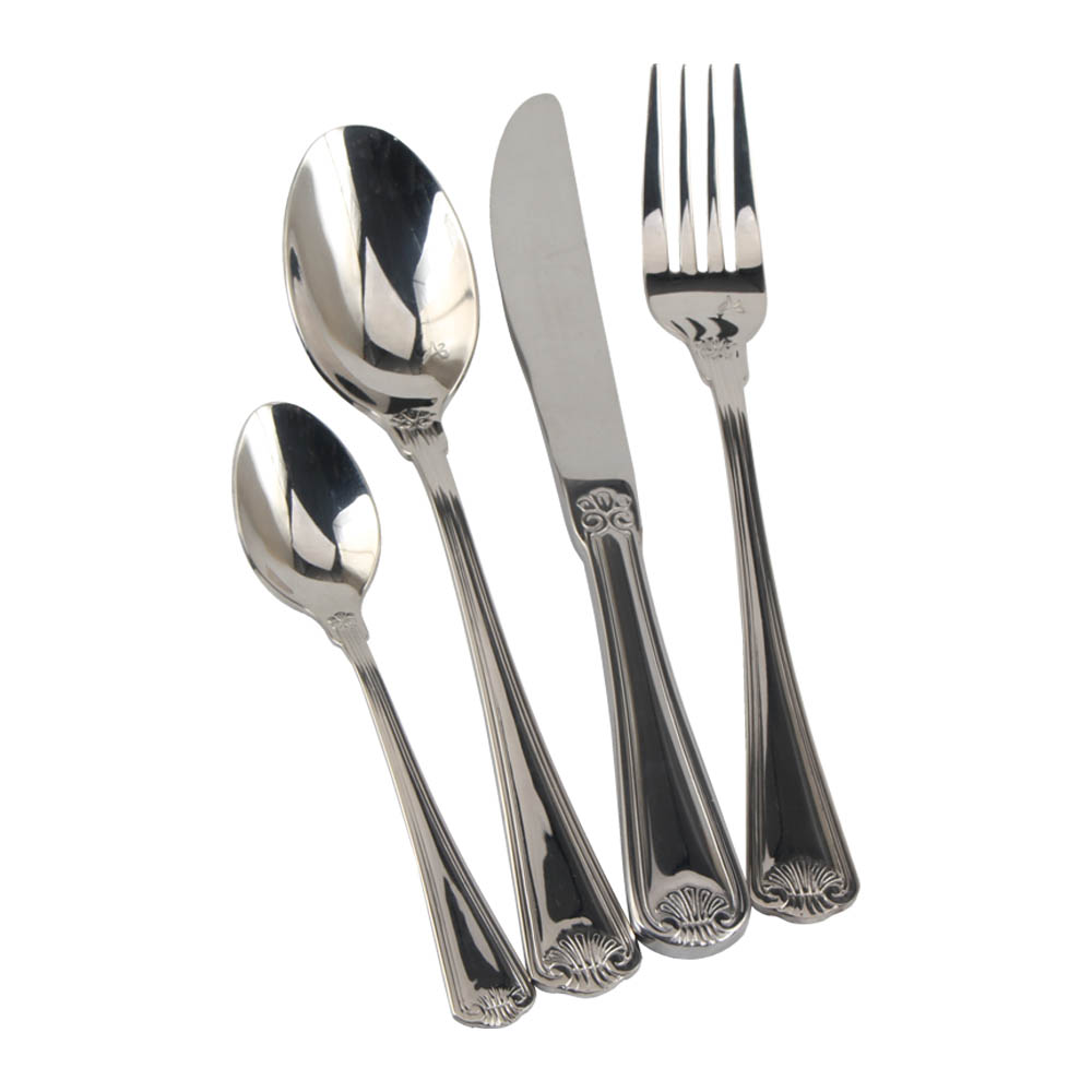 18/10 Stainless Steel, Silverware Set with Serving Utensils