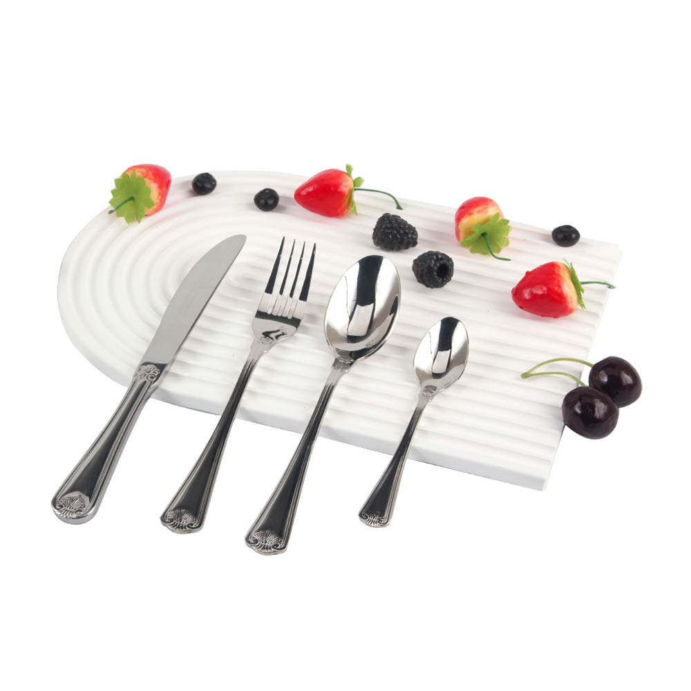 18/10 Stainless Steel, Silverware Set with Serving Utensils