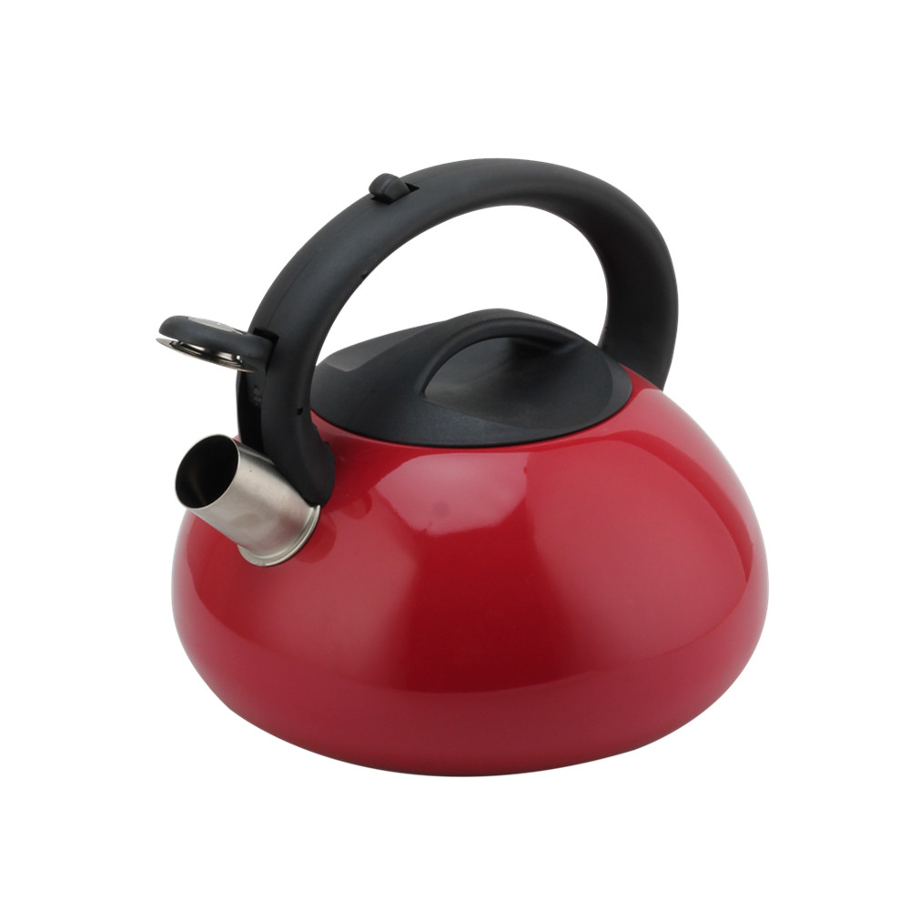 Induction Tea Kettle - Kettle for Induction And Gas Stoves-Red