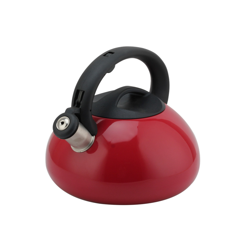 Induction Tea Kettle - Kettle for Induction And Gas Stoves-Red