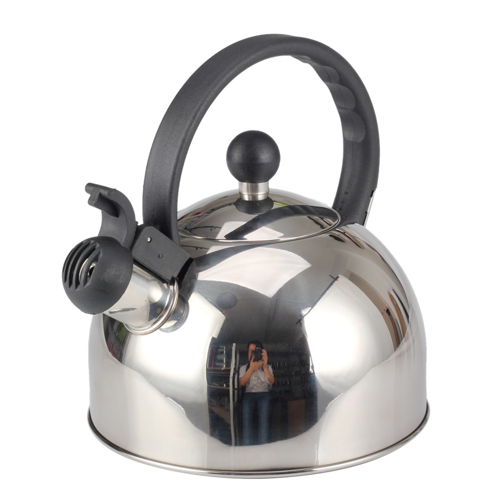 Whistling Kettle Hob Kettle Kettle for Gas Induction-Silver