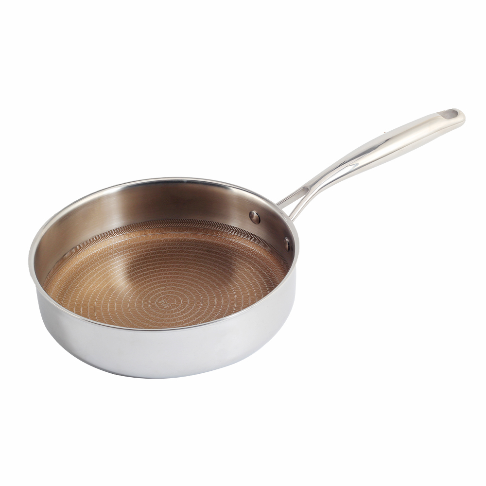 Honeycomb Tri-Ply Coating Anti Scratch Skillet