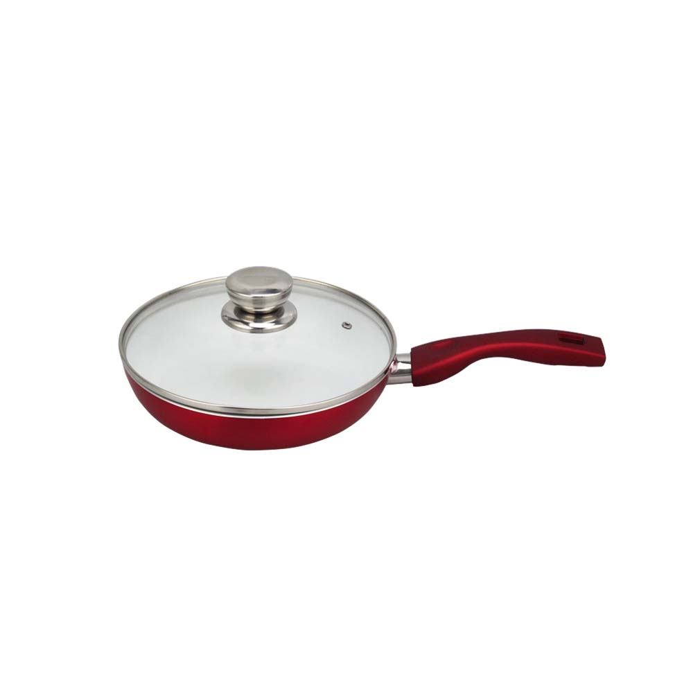 Non-Stick Stainless Steel Fry Pan With Cover