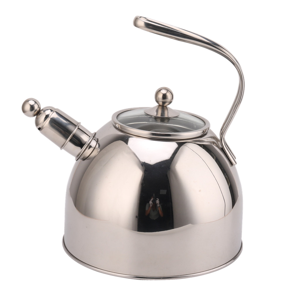 Stainless Steel Whistling Tea Kettle-Kettle With Flute-Tea Kettle