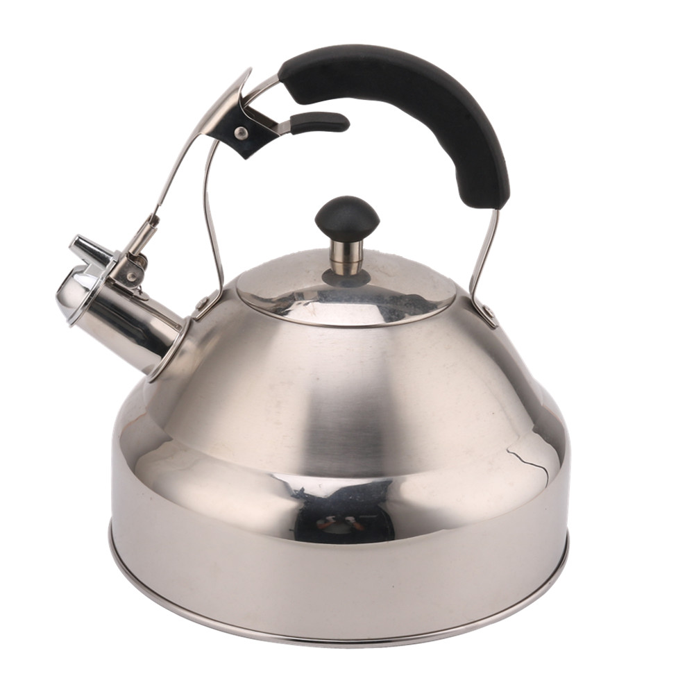 Whistling Kettle for Kitchen-Silver Color