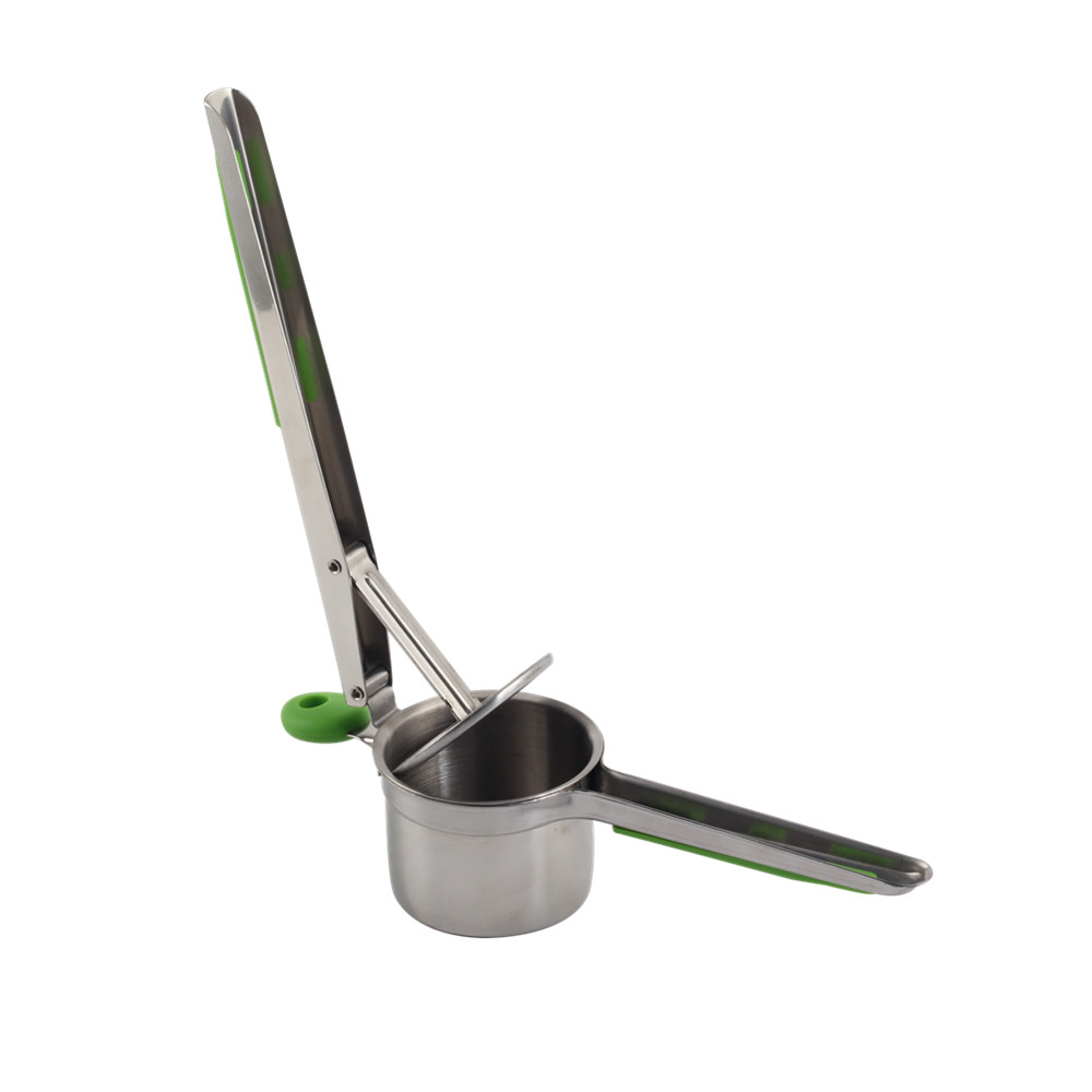 Potato Ricer, Robust Stainless Steel Potato Masher, Kitchen Tool for Mashed Potatoes, Potato Press