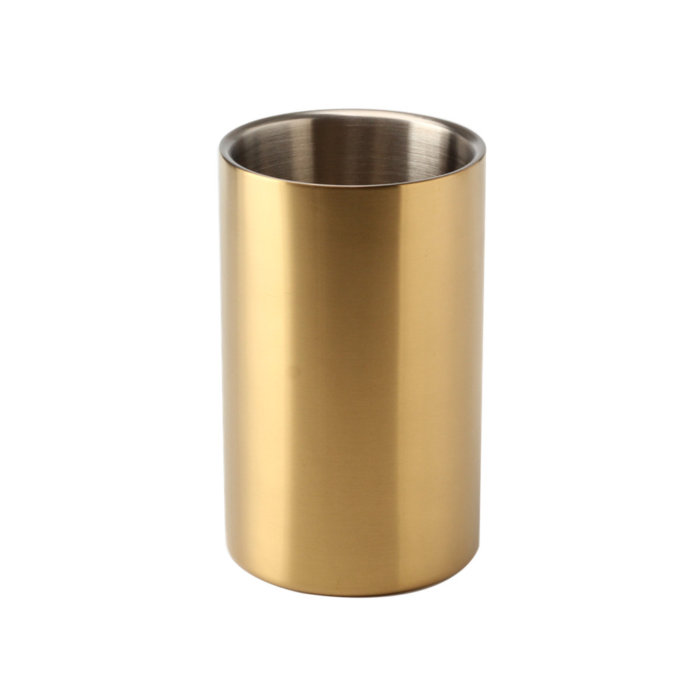 Gold Color, Ice Bucket, Stainless Steel Ice Bucket