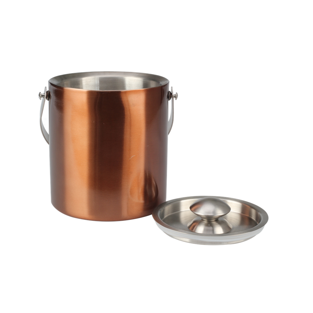 Bronze Color, Ice Bucket, Stainless Steel Ice Bucket