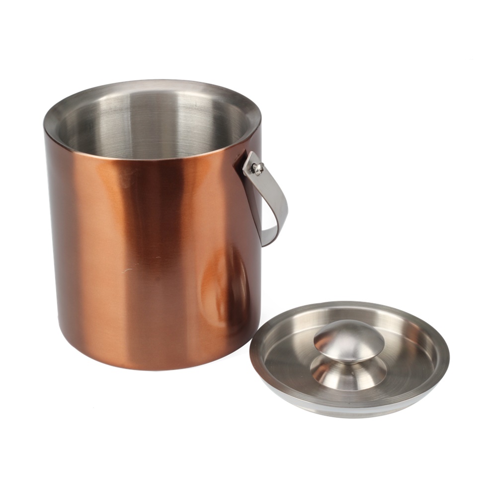 Bronze Color, Ice Bucket, Stainless Steel Ice Bucket