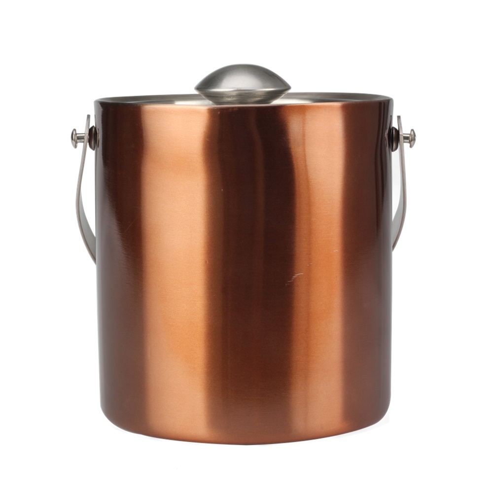 Bronze Color, Ice Bucket, Stainless Steel Ice Bucket