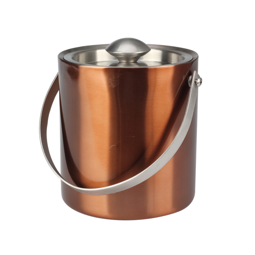 Bronze Color, Ice Bucket, Stainless Steel Ice Bucket