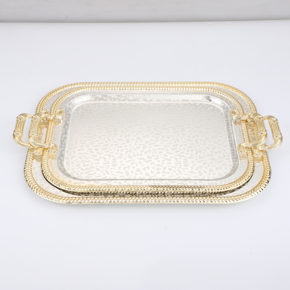 Coffee Tea Serving Rectangular Tray