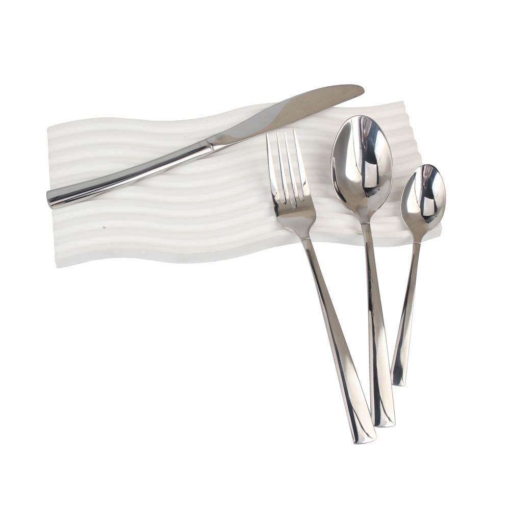 Stainless Steel Flatware Set, Dishwasher Safe (65)