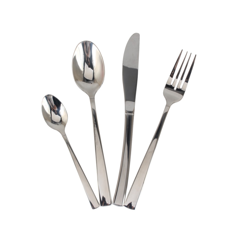 Stainless Steel Flatware Set, Dishwasher Safe (65)