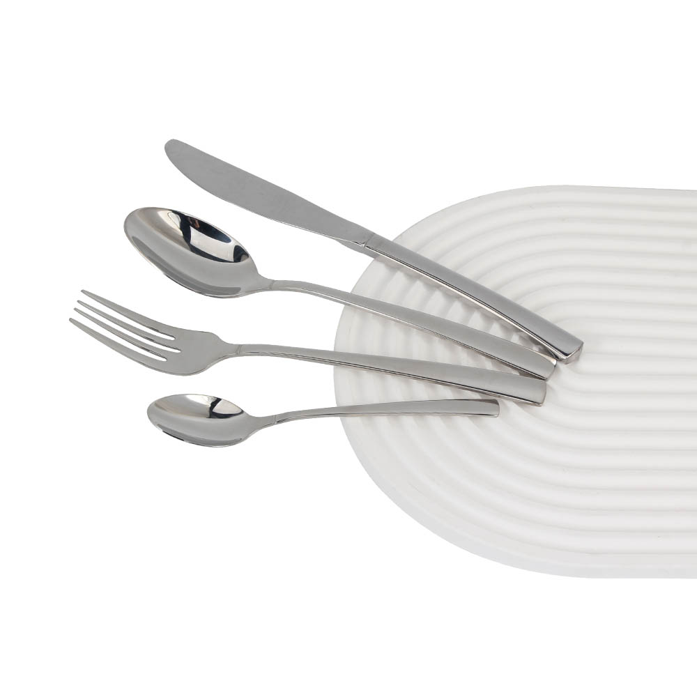 Stainless Steel Flatware Set, Dishwasher Safe (65)