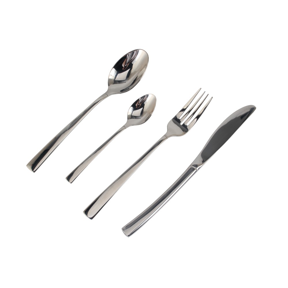 Stainless Steel Flatware Set, Dishwasher Safe (65)