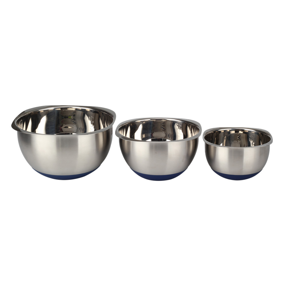 Stainless Steel Square Mixing Bowls, Food Storage Bowl Set