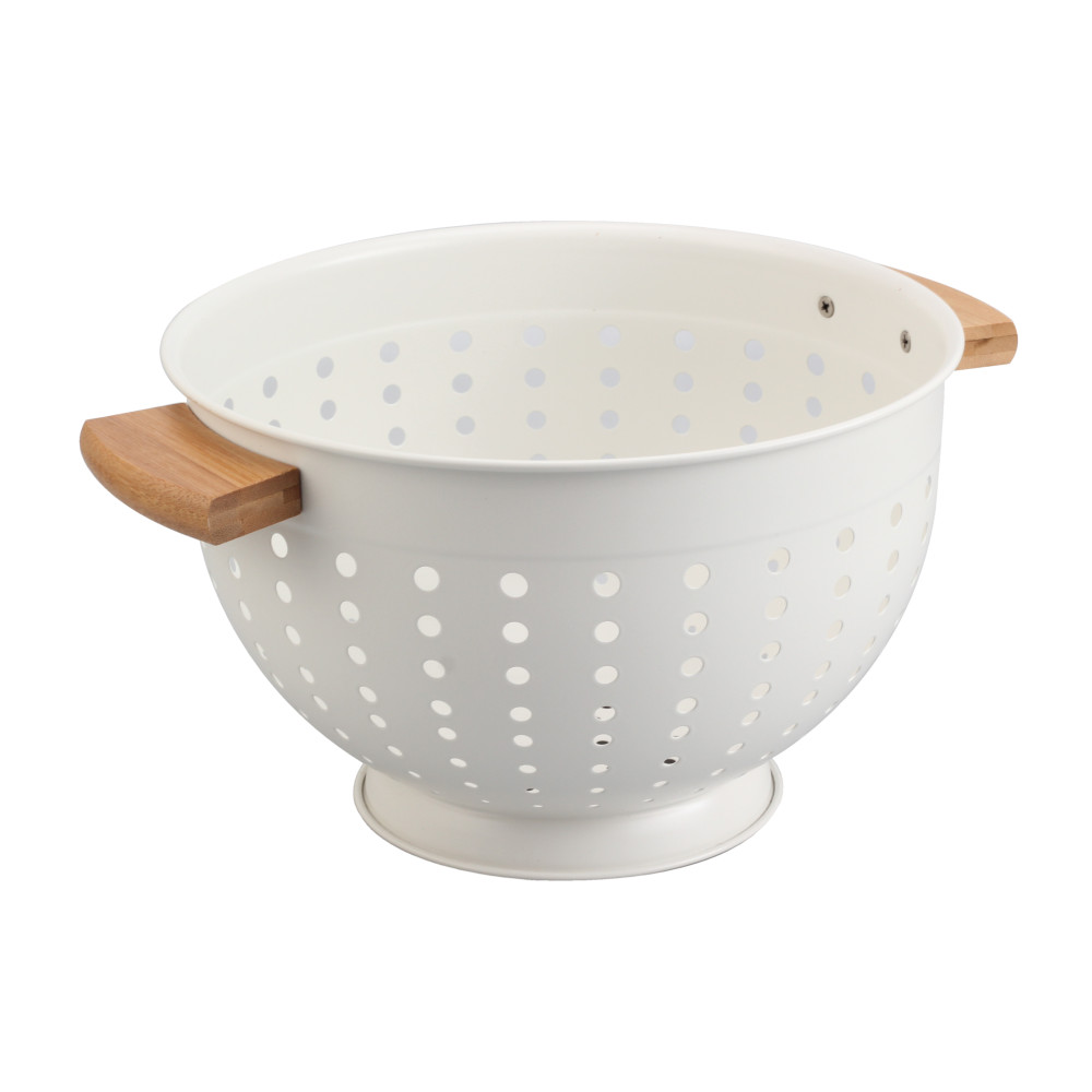 Large Kitchen Colander With Stable Base Perfect for Pasta, Fruits, Vegetables