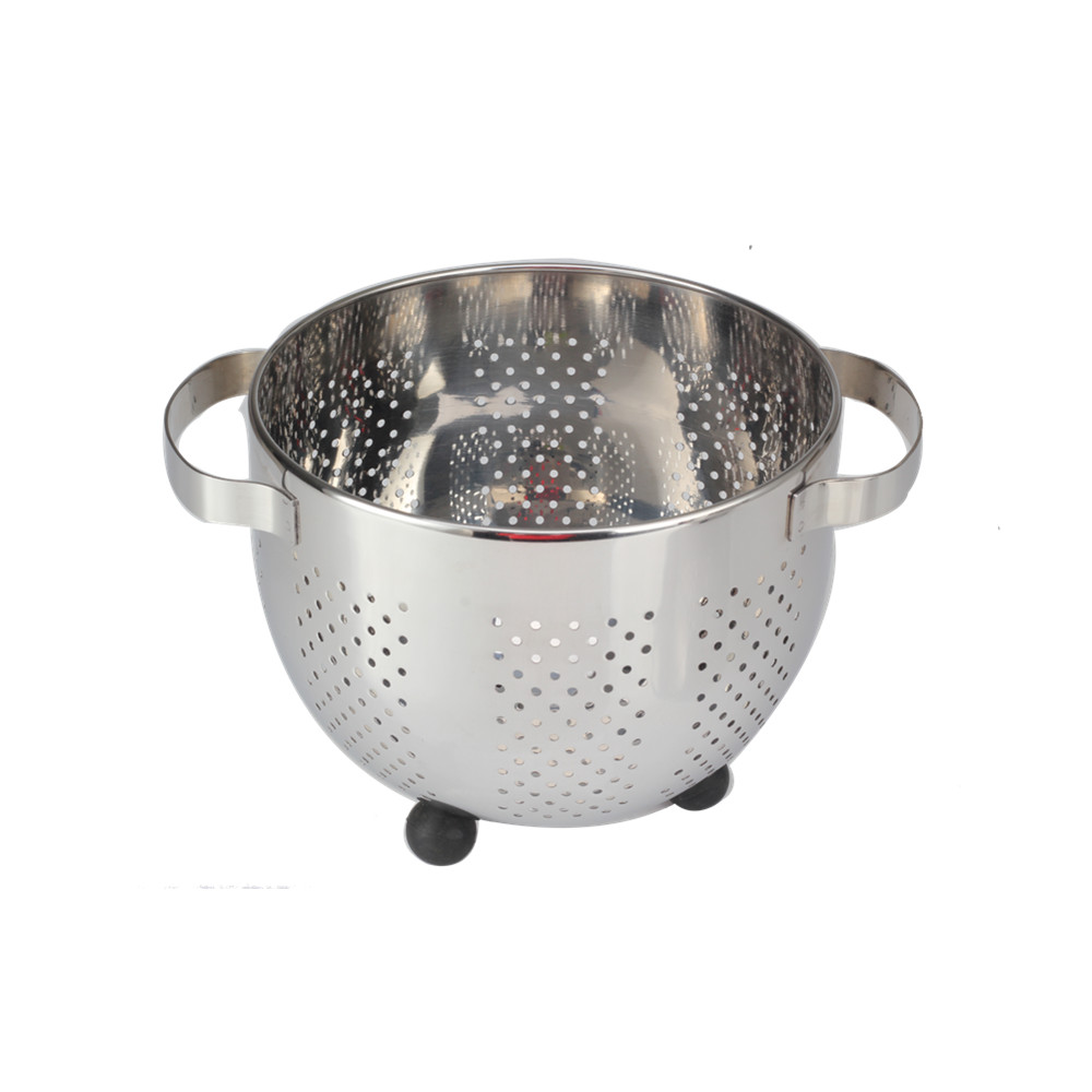 Stainless Steel Colander With Ball Point Feet