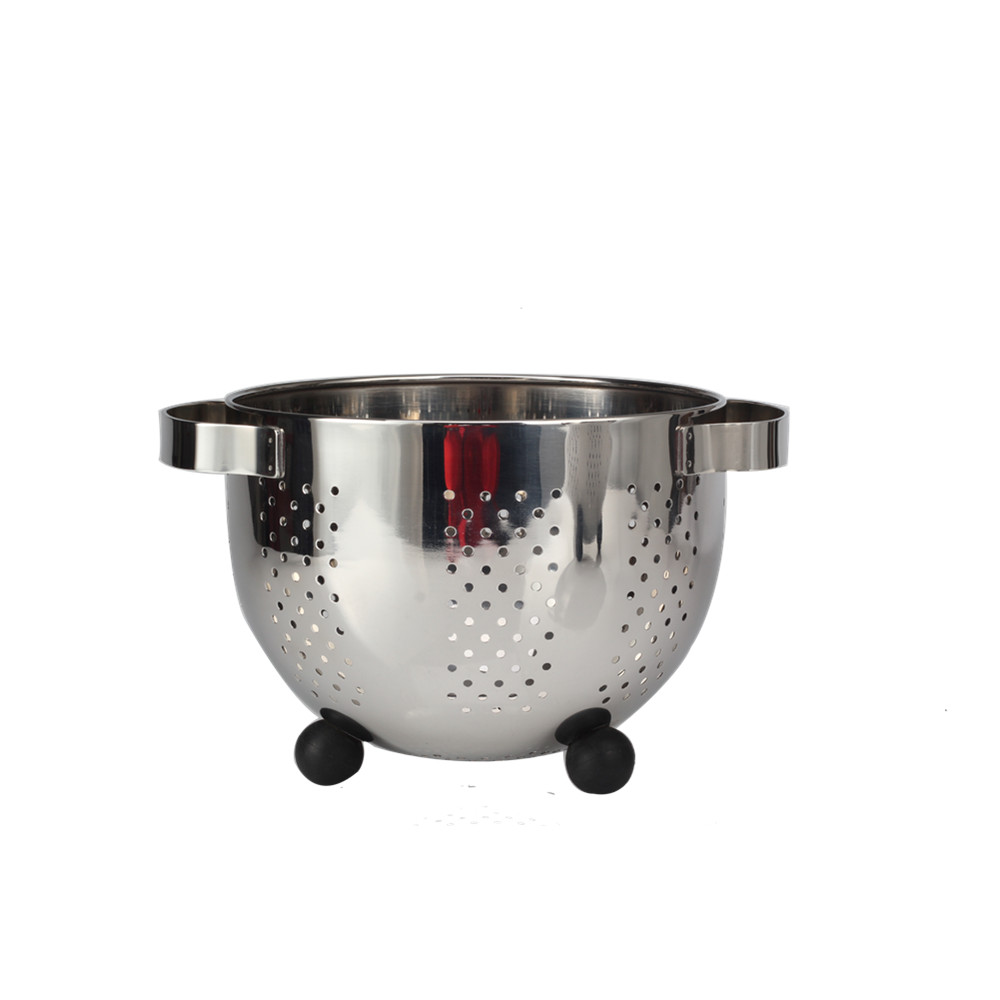 Stainless Steel Colander With Ball Point Feet