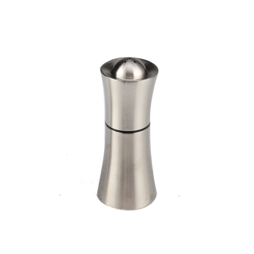 2 Pcs Stainless Steel Salt And Pepper Shaker Set for Home Kitchen Restaurant