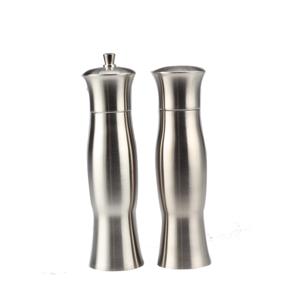 Refillable Empty Spice Bottle Dispensers, Salt Pepper Shakers Set