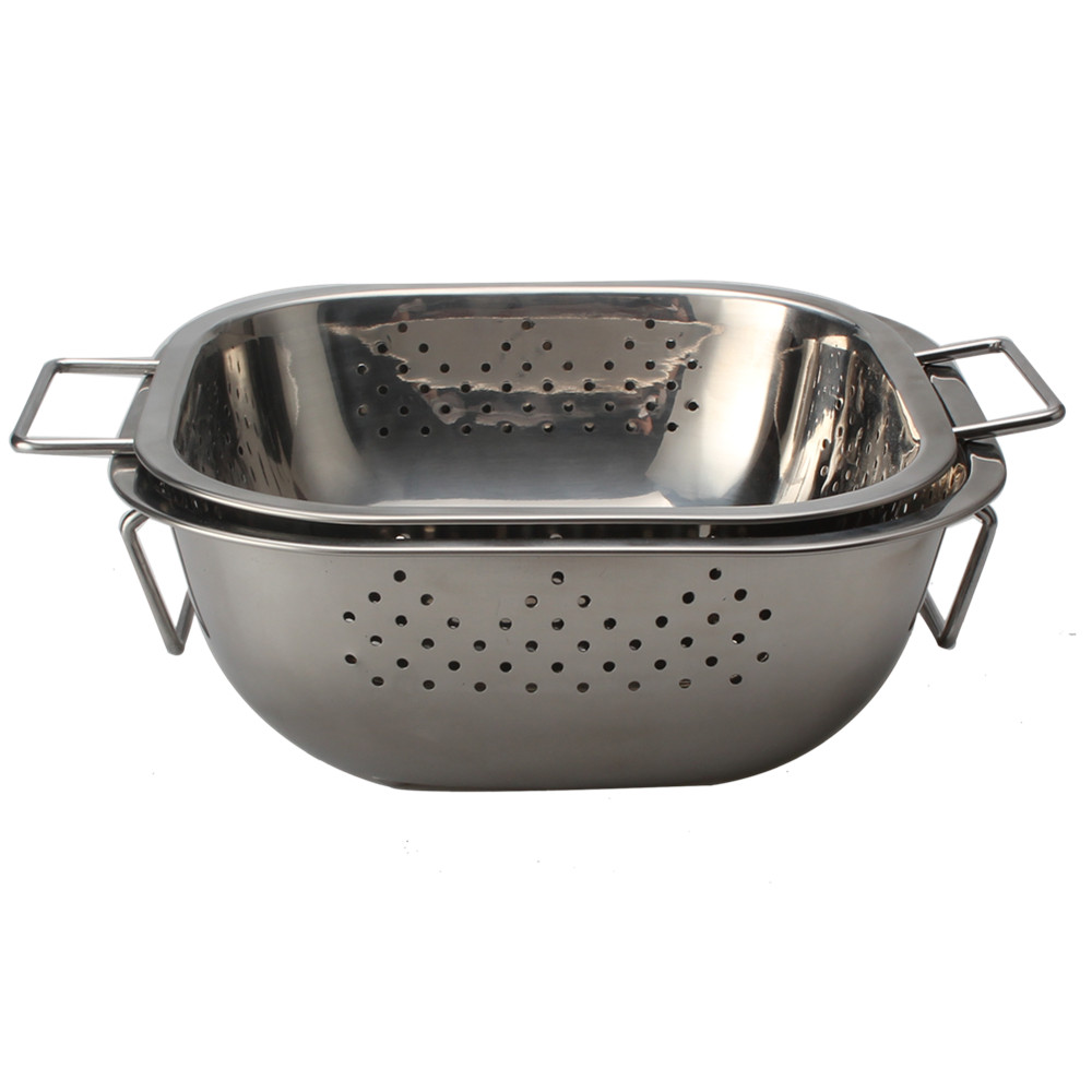 Square Colander, Food Storage Bowl Set