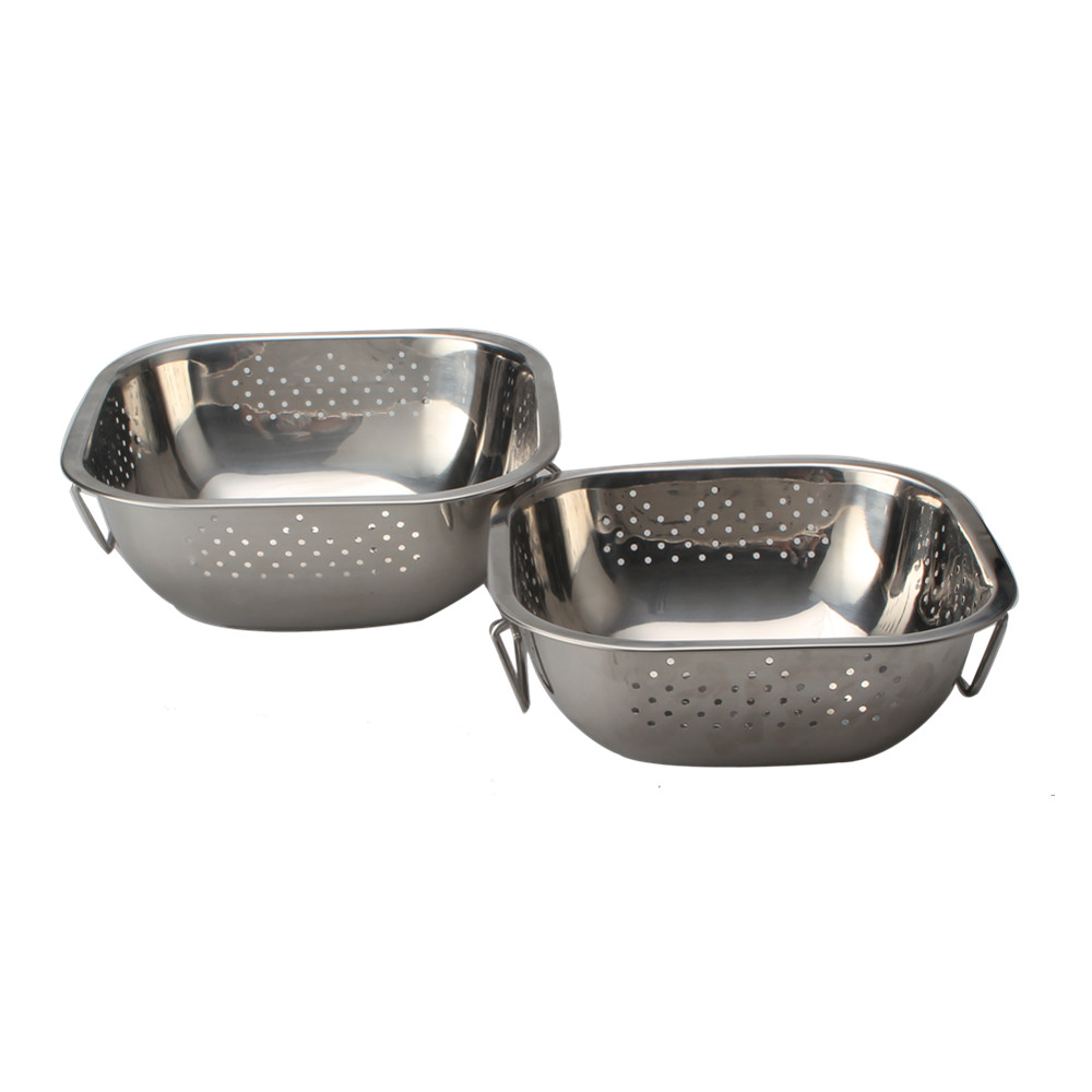 Square Colander, Food Storage Bowl Set