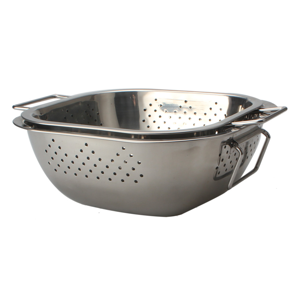 Square Colander, Food Storage Bowl Set