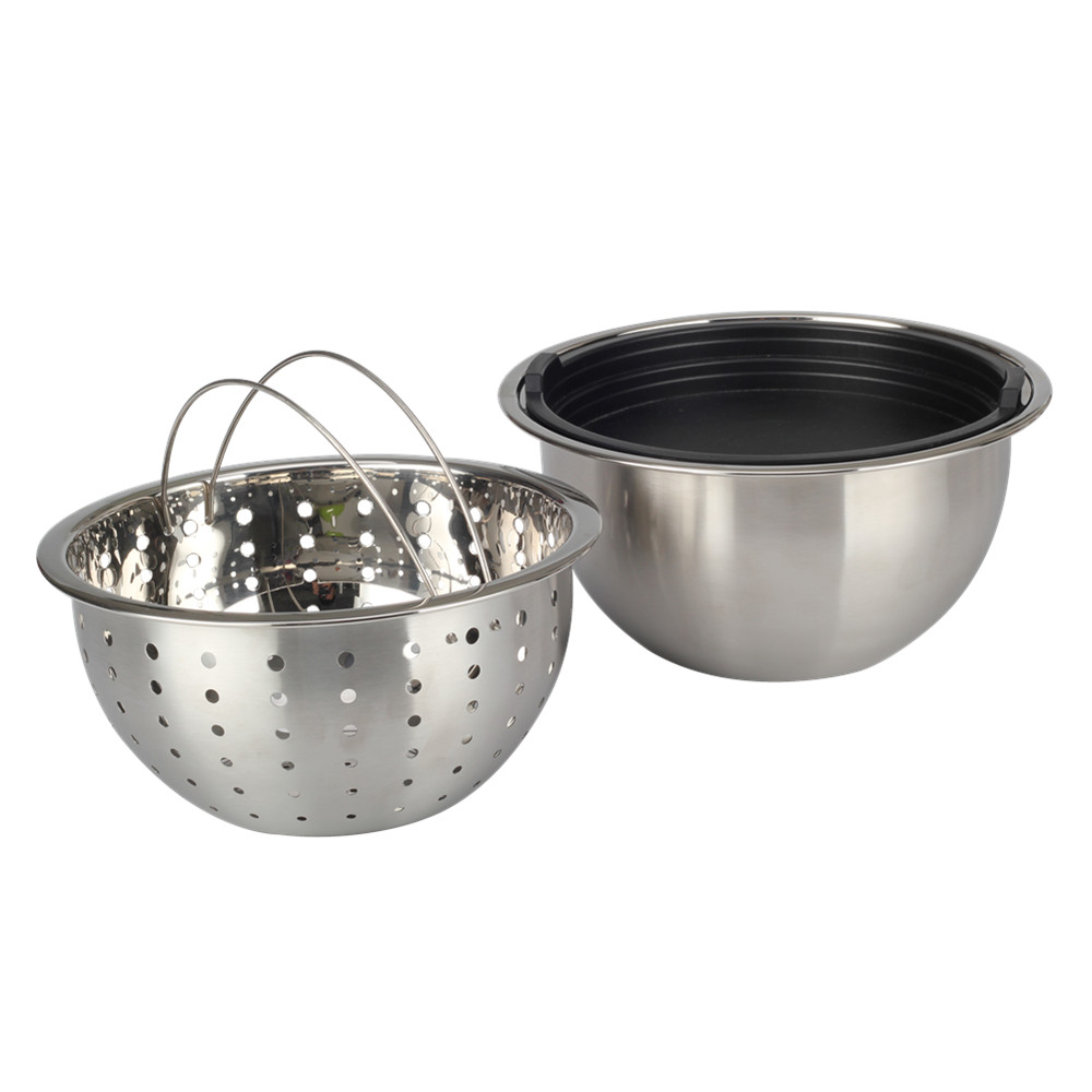 2 in 1 Mixing Bowl And Colander With Handle