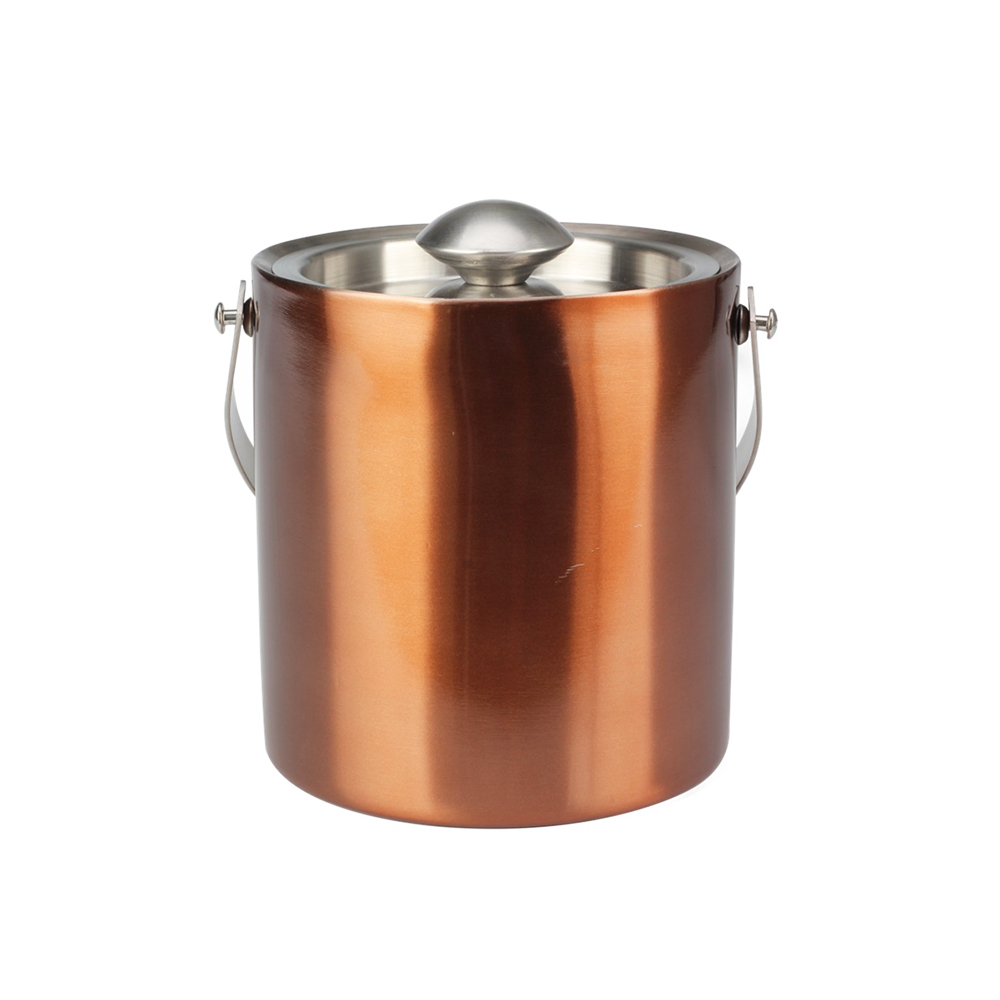 Bronze Color, Ice Bucket, Stainless Steel Ice Bucket