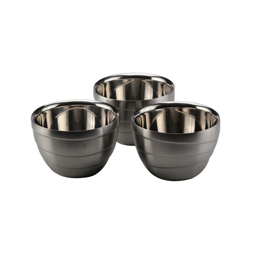 Double Wall Stainless Steel Mixing Bowls