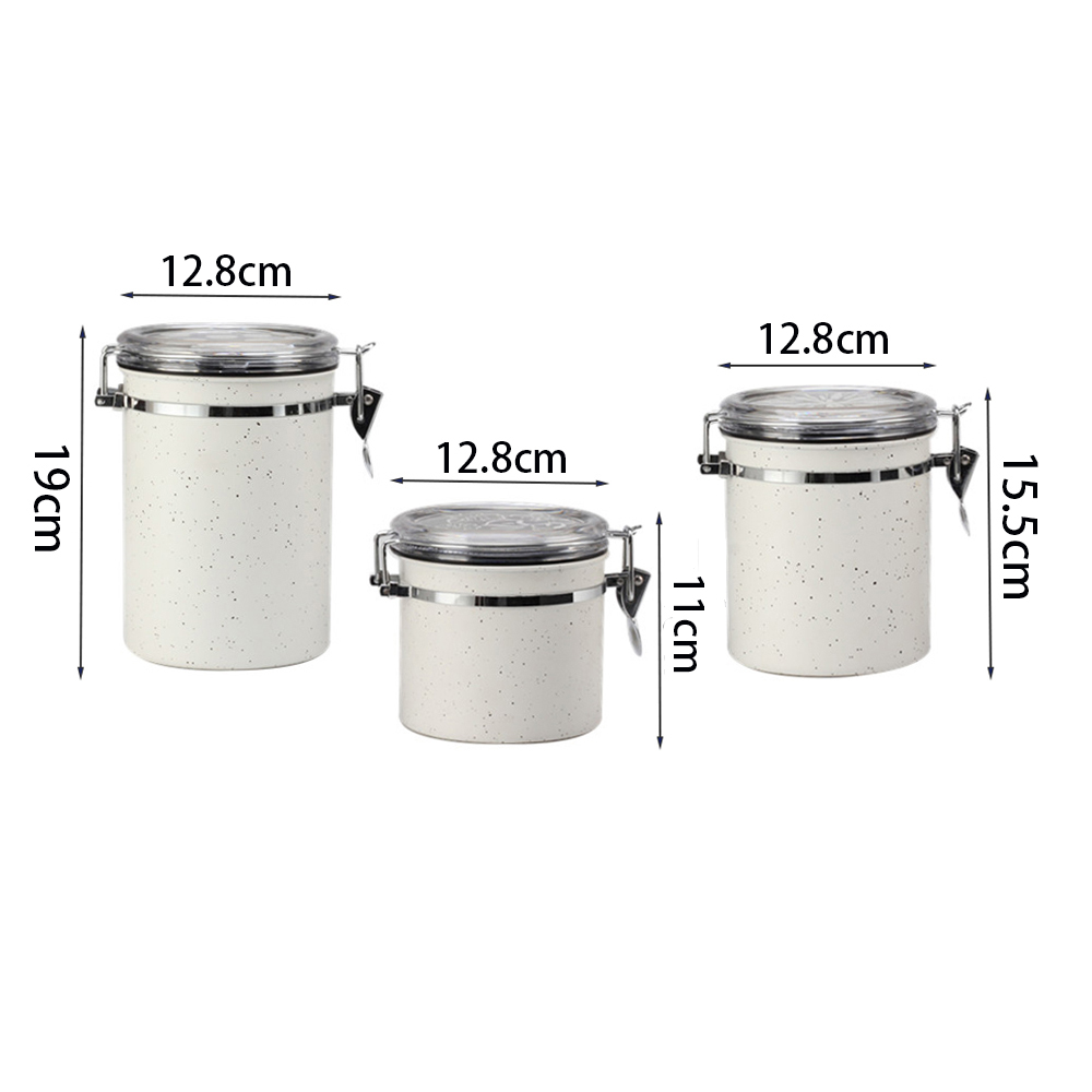 Coffee Canister With Clear Lid, Help You Know What Is Inside