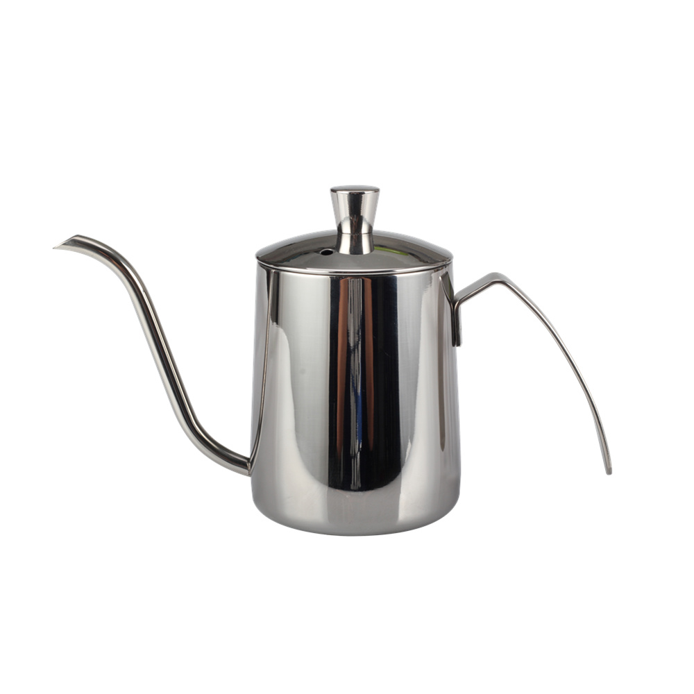 Narrow Long Spout, Stainless Steel Hand Drip Coffee Pot Pour Over Coffee/Tea Dripper