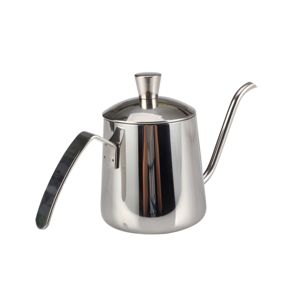 Narrow Long Spout, Stainless Steel Hand Drip Coffee Pot Pour Over Coffee/Tea Dripper