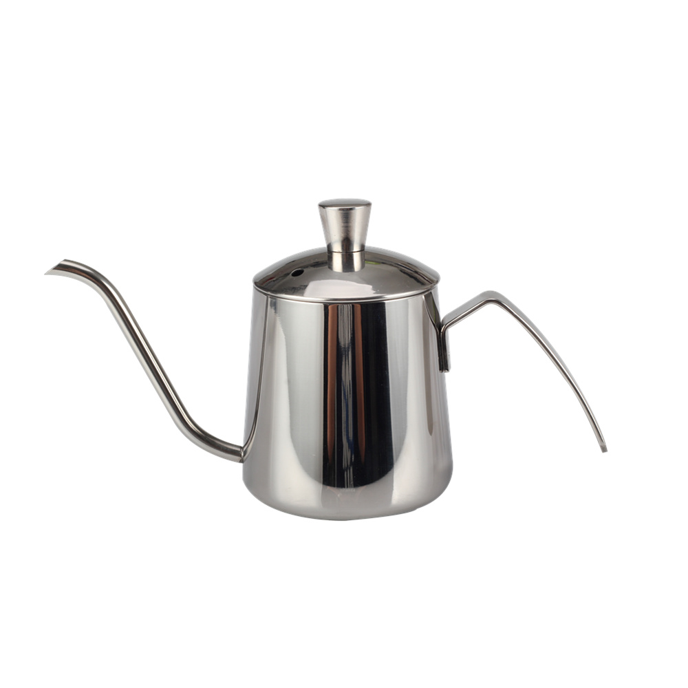 Narrow Long Spout, Stainless Steel Hand Drip Coffee Pot Pour Over Coffee/Tea Dripper