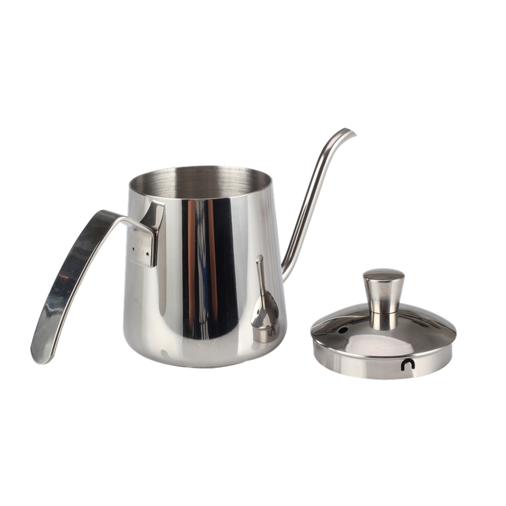 Narrow Long Spout, Stainless Steel Hand Drip Coffee Pot Pour Over Coffee/Tea Dripper