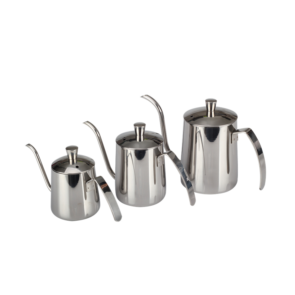 Narrow Long Spout, Stainless Steel Hand Drip Coffee Pot Pour Over Coffee/Tea Dripper