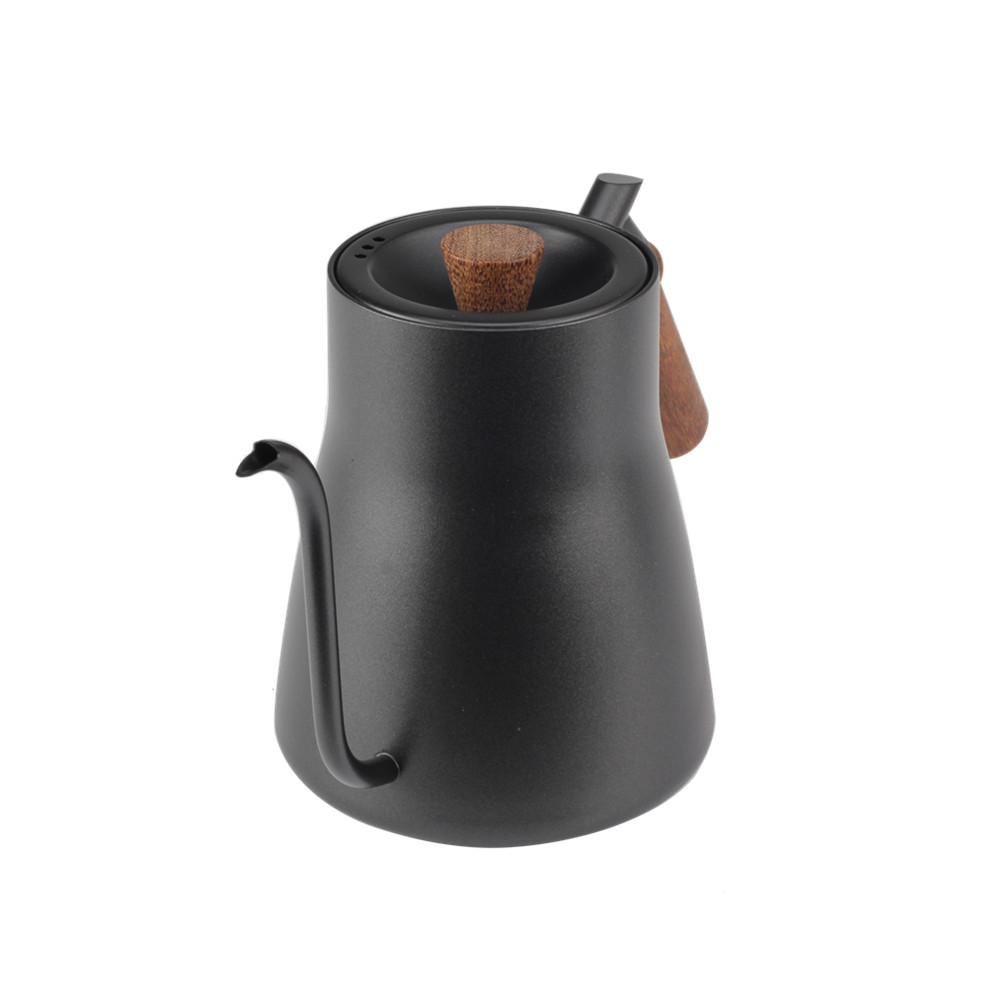 Teflon Coating Coffee Pouring Kettle With Lid