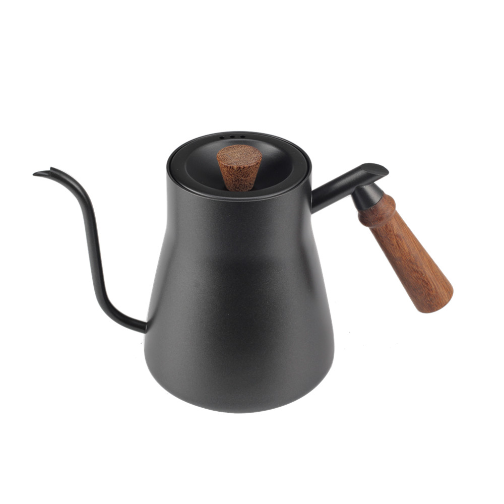 Teflon Coating Coffee Pouring Kettle With Lid