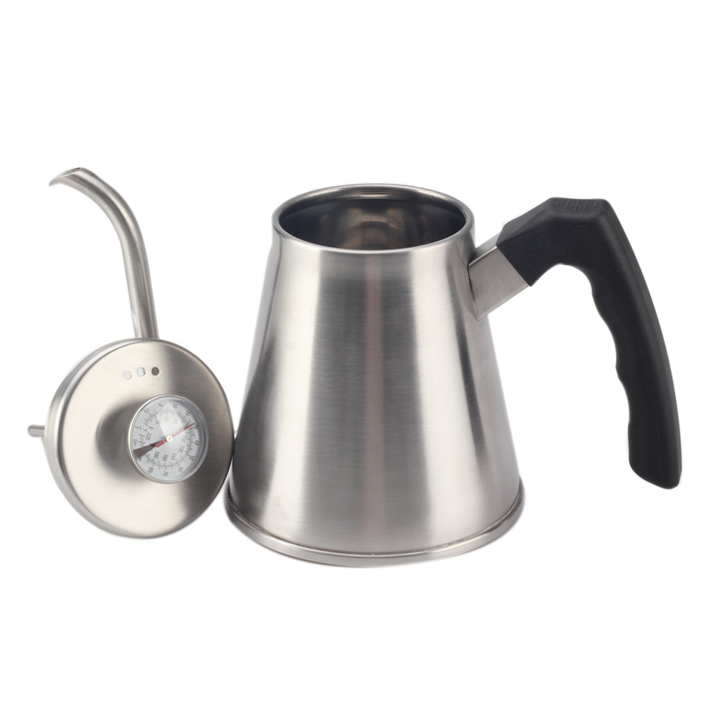 Pour Over Kettle, Gooseneck Kettle With Thermometer