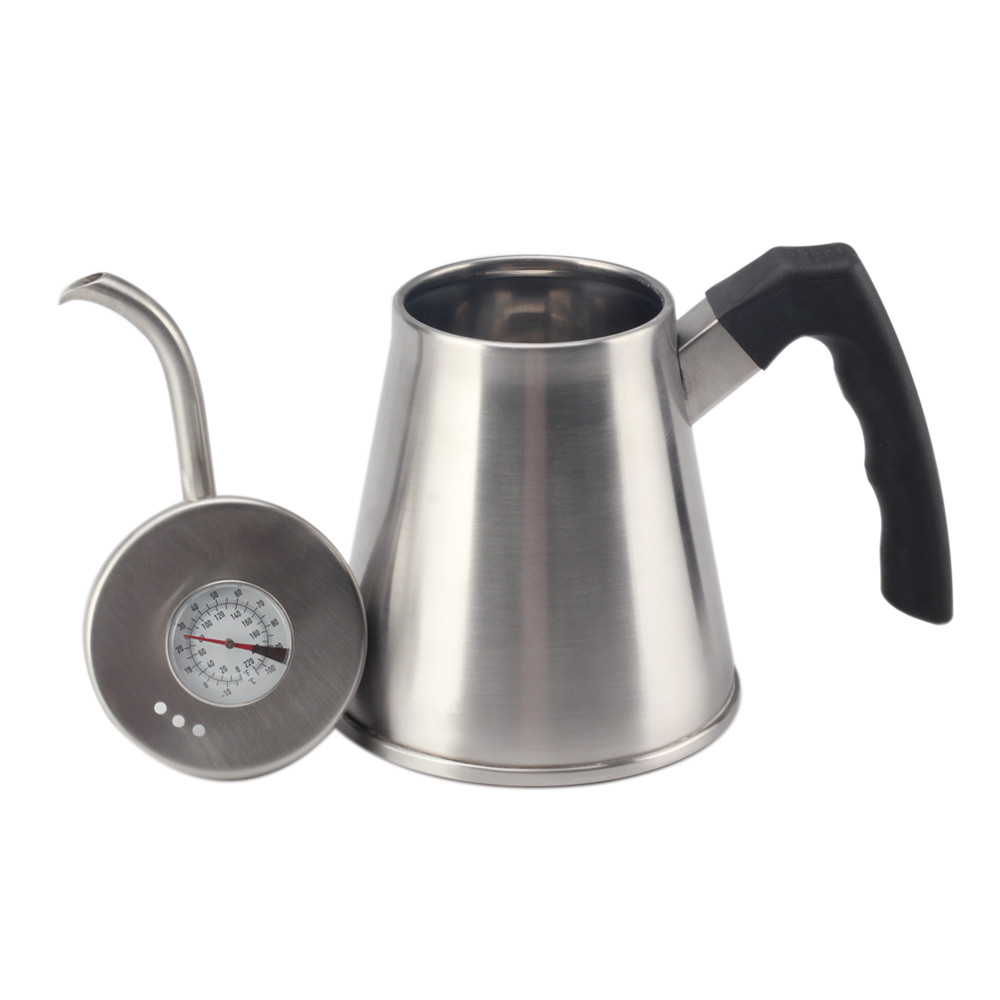 Pour Over Kettle, Gooseneck Kettle With Thermometer