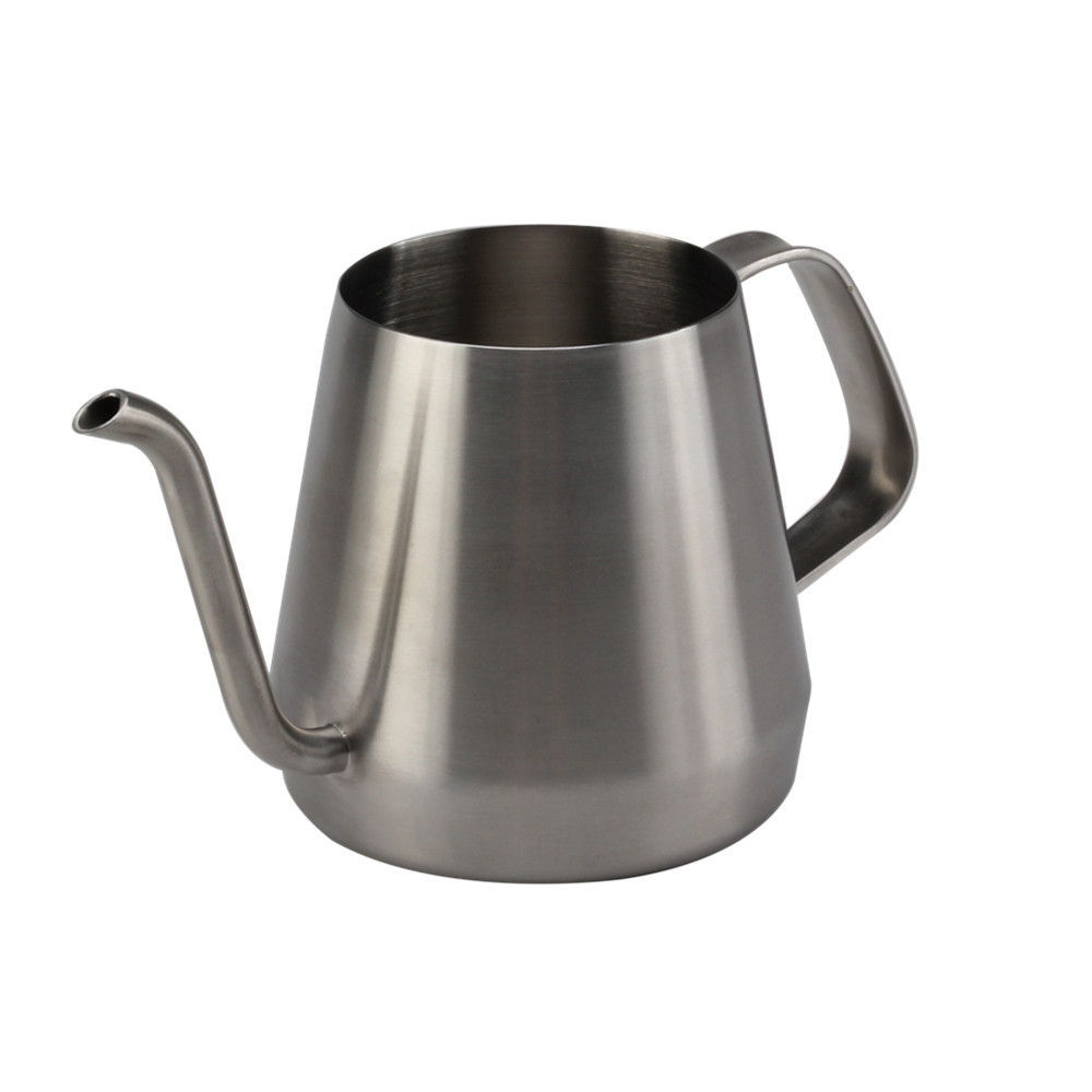 550ml Satin Polishing Stainless Steel Hand Drip Coffee/Tea Kettle